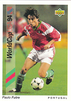 Paulo Futre Portugal Upper Deck World Cup 1994 Preview Eng/Spa #89